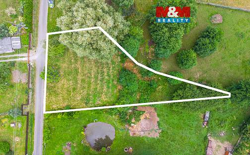 Prodej stavebního pozemku 977 m², Volfartice, okres Česká Lípa