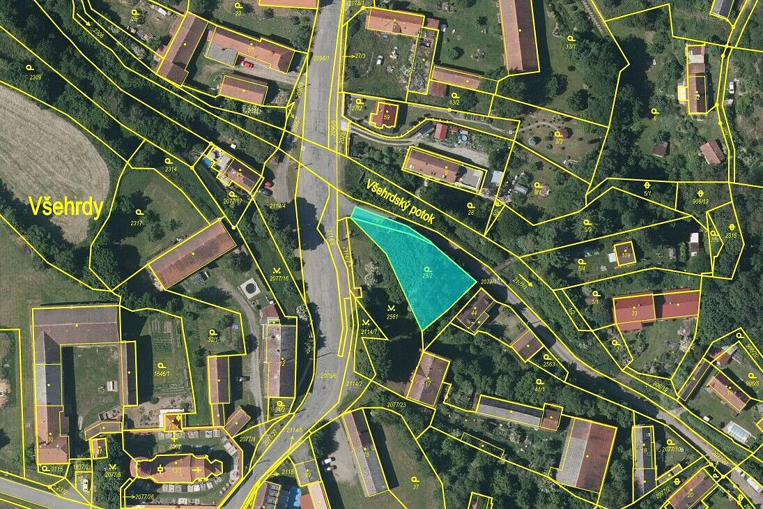 Prodej zahrady 756 m²