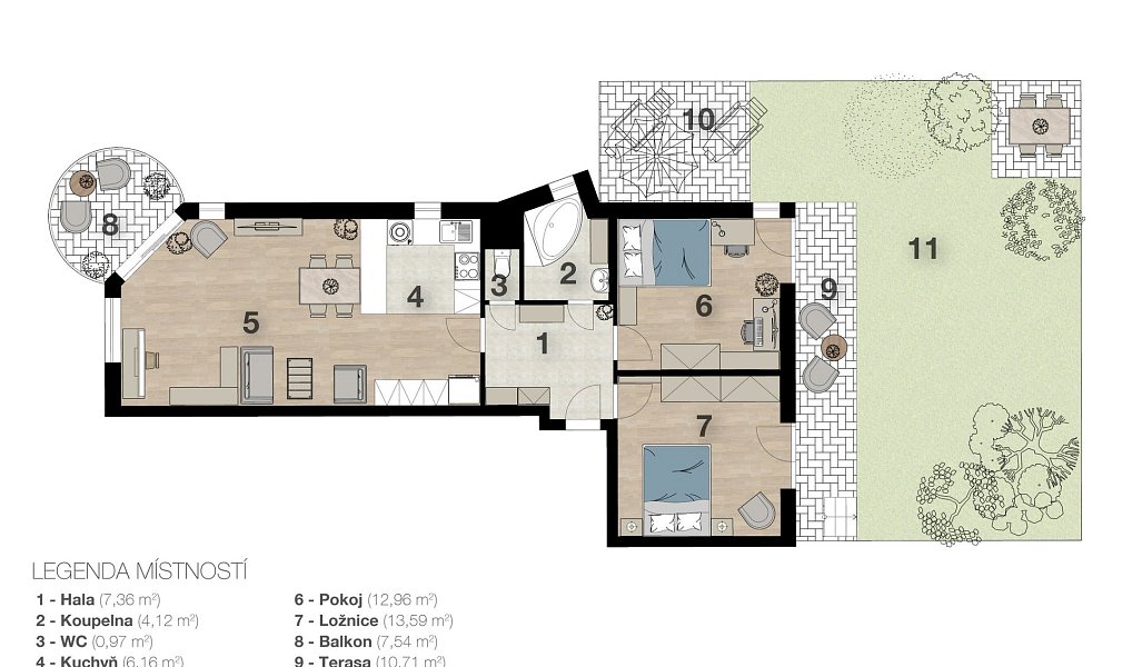 Prodej bytu 3+kk 91 m², Praha – náhled fotky 24