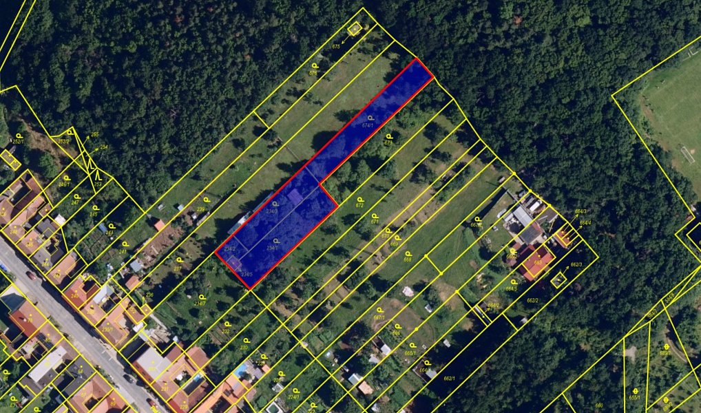 Prodej zahrady 1 857 m², Radostice – náhled fotky 7