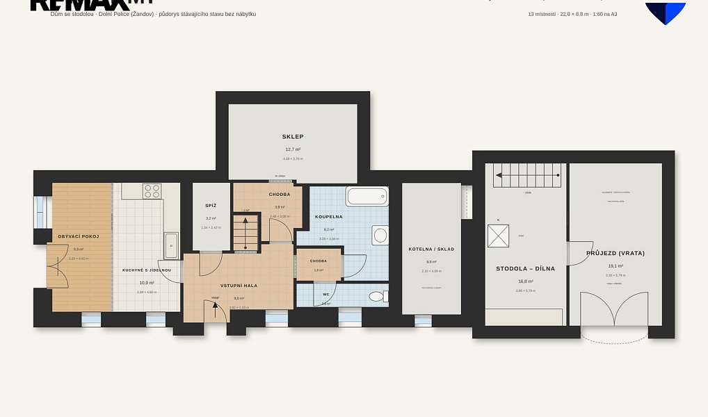 Prodej domu 115 m² s pozemkem 1 331 m², Žandov – náhled fotky 7