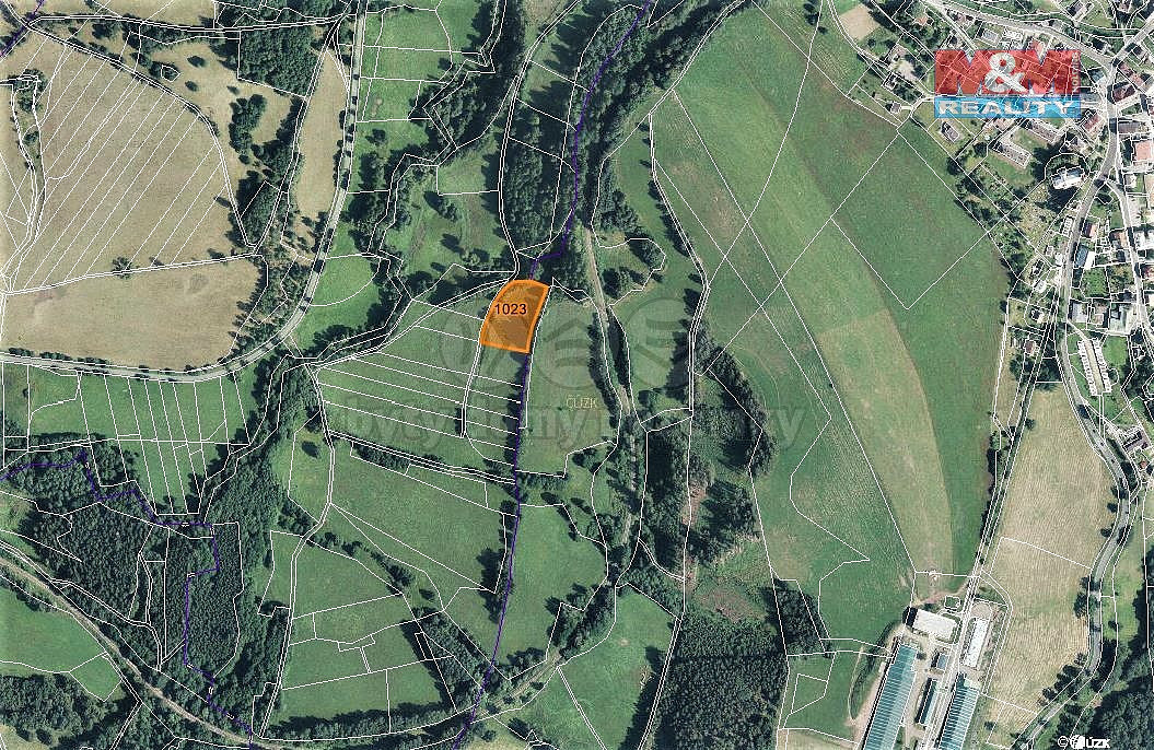 Prodej pole 4 370 m²