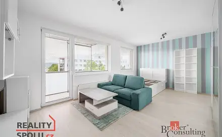 Pronájem bytu 1+kk 37 m², Soukalova, Praha 4 - Modřany