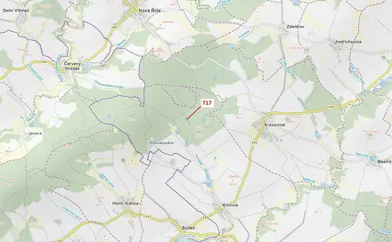 Dražba lesa 2 761 m², Knínice