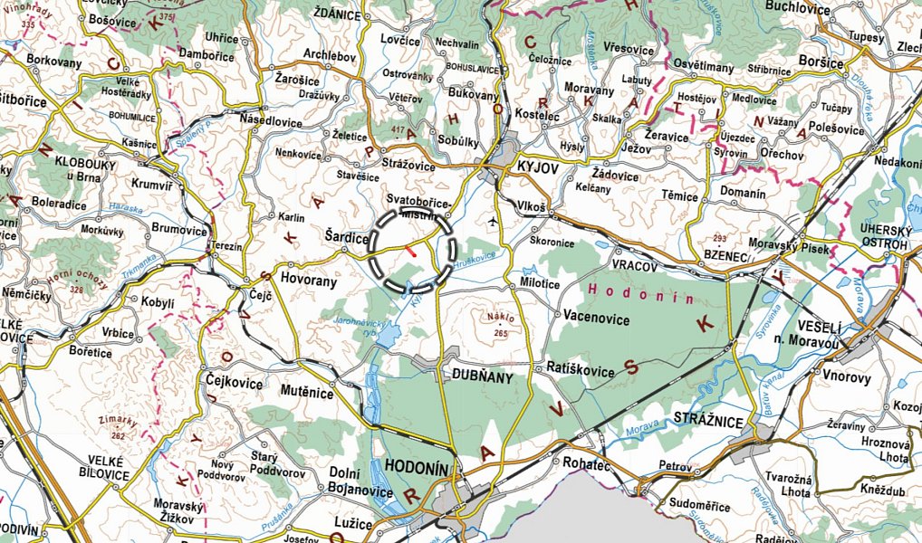 Prodej pole 9 958 m², Svatobořice-Mistřín – náhled fotky 3