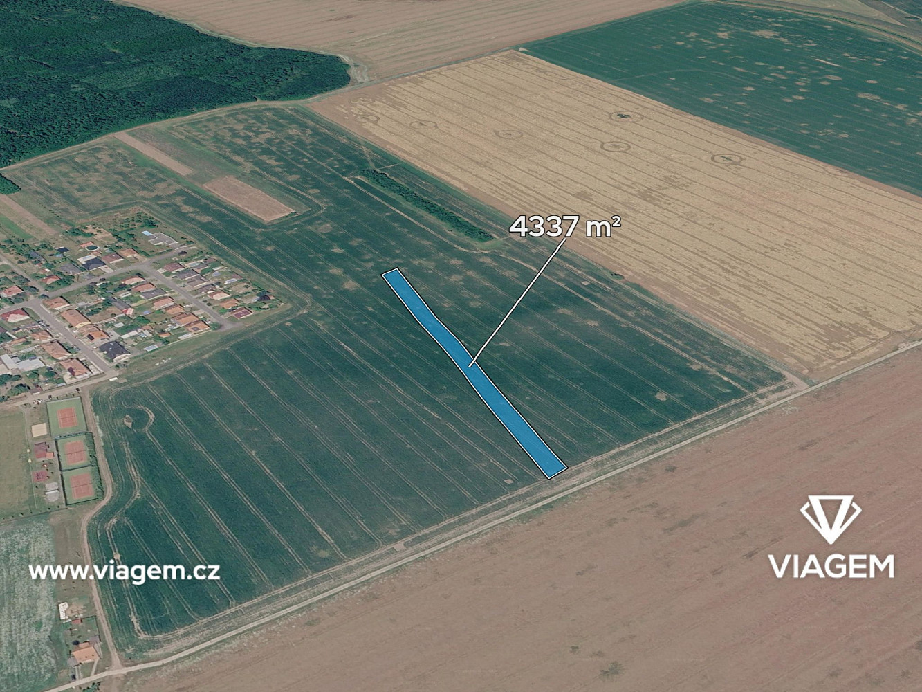 Prodej pole 4 337 m²