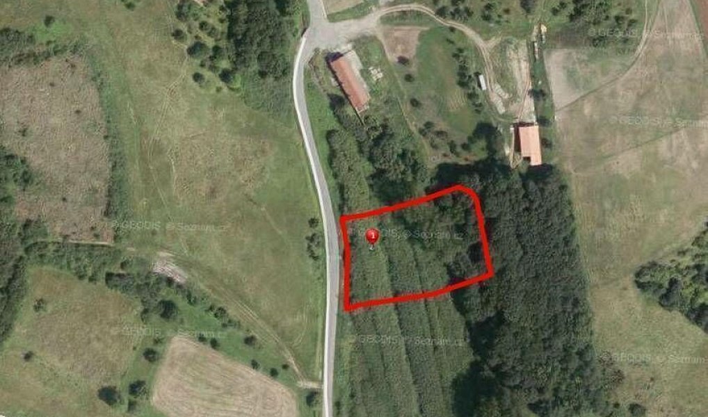 Pronájem louky 801 m², Košíky – náhled fotky 2