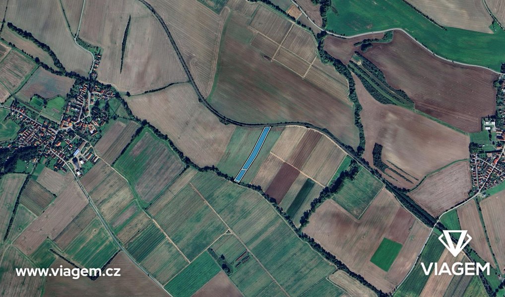 Prodej pole 911 m², Mutějovice – náhled fotky 3