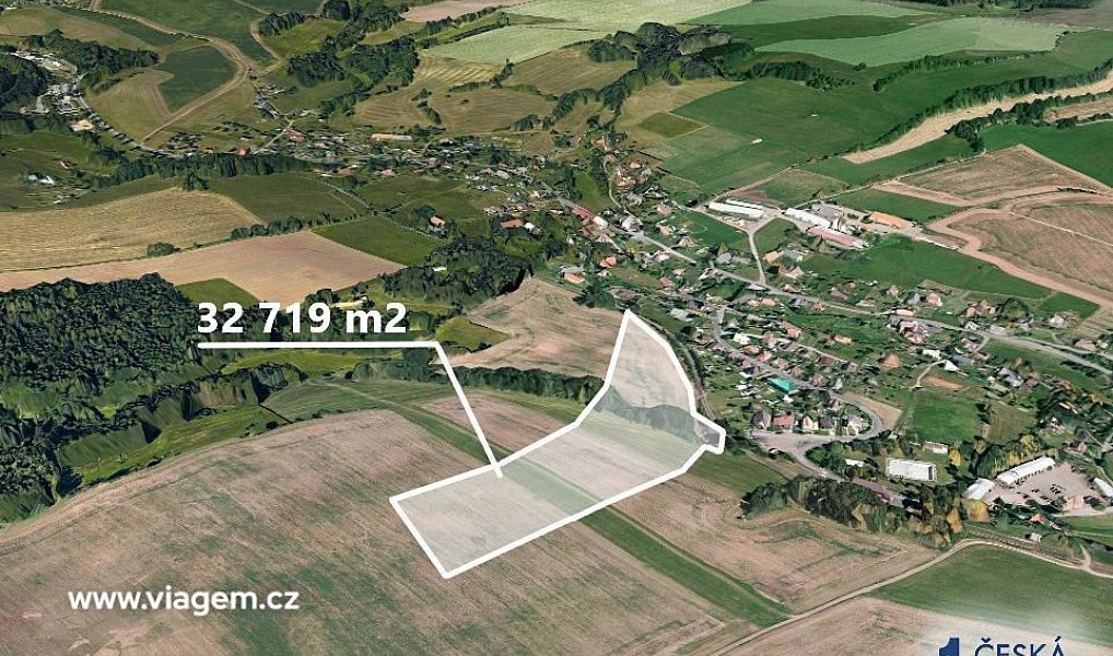 Prodej pole 1 558 m², Nová Ves nad Popelkou – náhled fotky 2