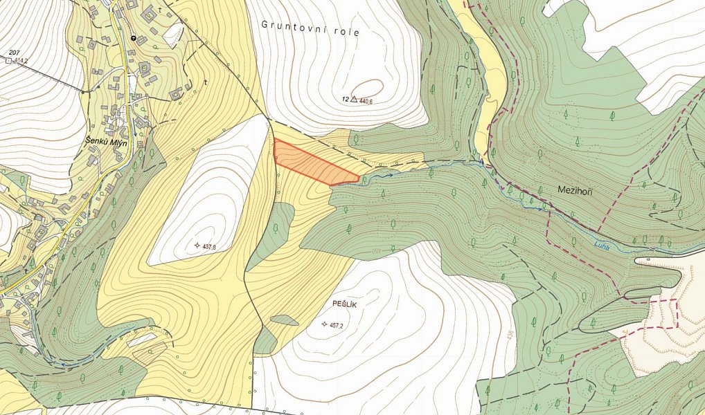 Prodej louky 7 782 m², Střítež nad Ludinou – náhled fotky 2