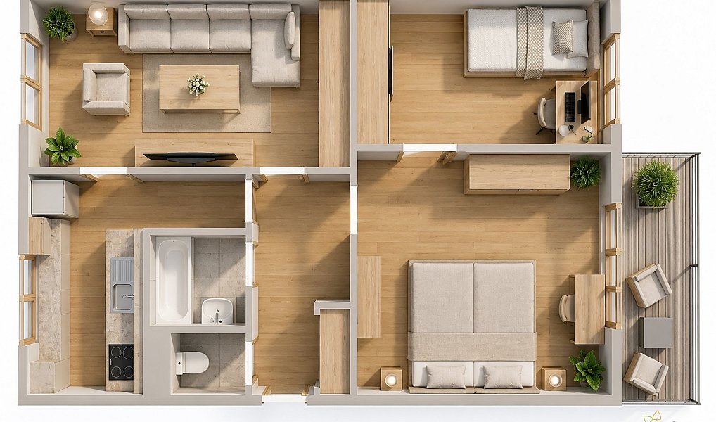 Prodej bytu 3+1 57 m², Pardubice – náhled fotky 12