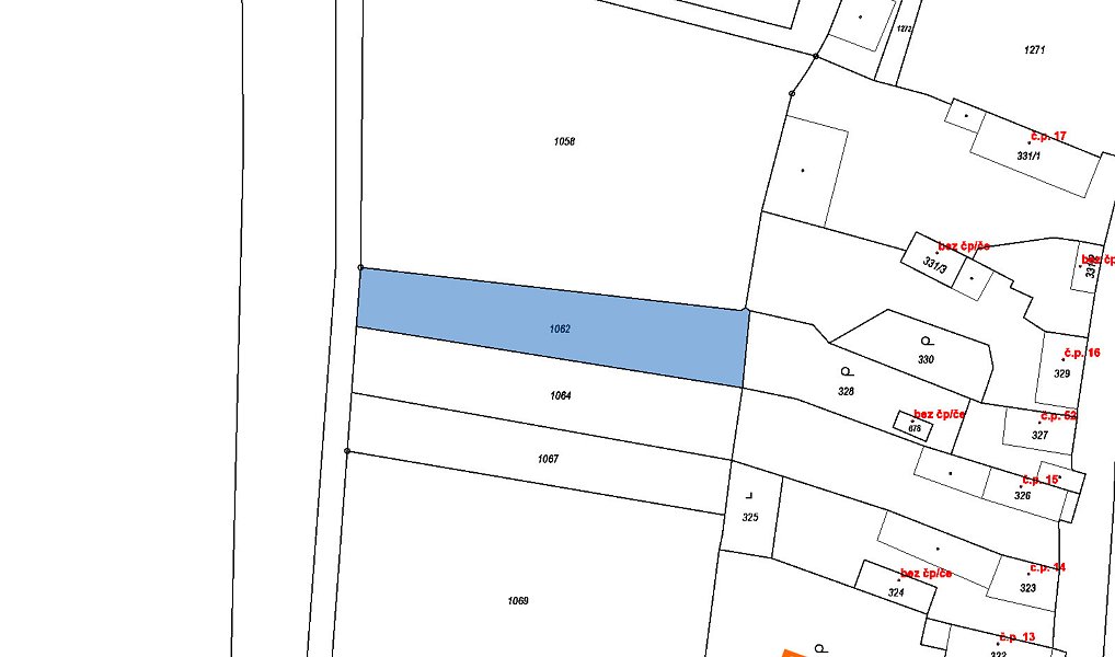 Prodej pole 1 062 m², Podbořany – náhled fotky 2