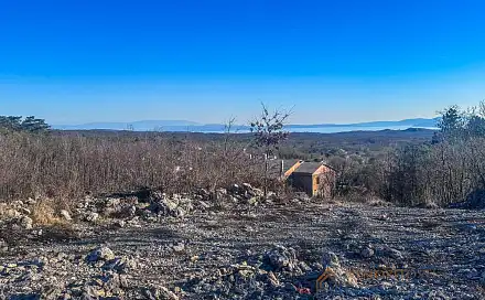 Prodej stavebního pozemku 1 049 m², Klana, Chorvatsko