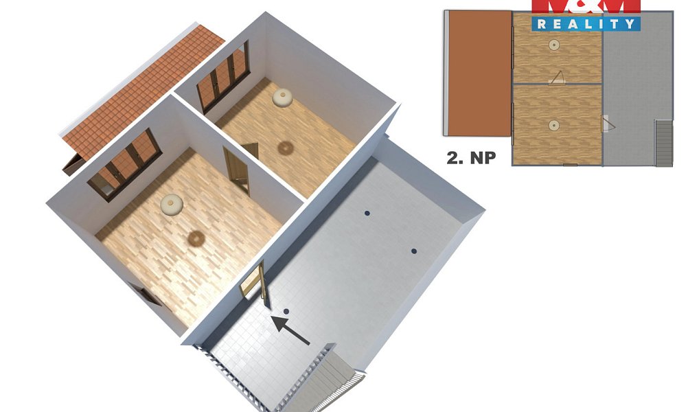Prodej domu 92 m² s pozemkem 150 m², Blšany – náhled fotky 18