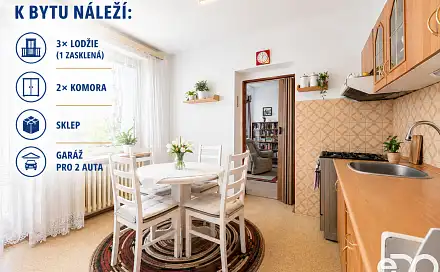 Prodej bytu 3+1 71 m², Blahoutova, Pardubice - Studánka