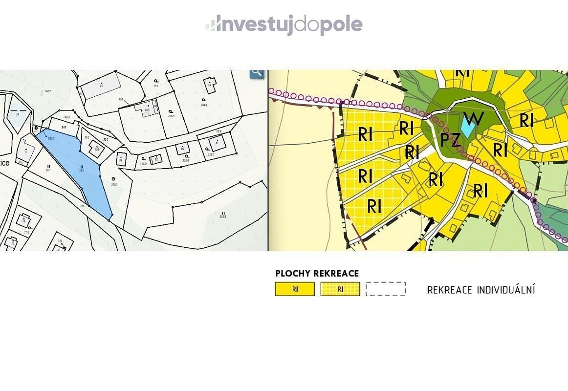 Prodej stavebního pozemku 318 m² – fotografie 4