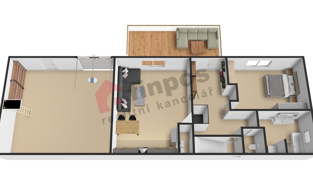 Prodej domu 192 m² s pozemkem 420 m², Zbraslavice – náhled fotky 10