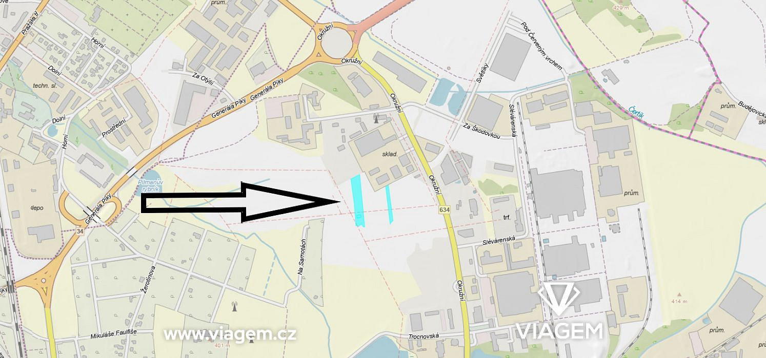 Prodej pole 1 000 m² – fotografie 2