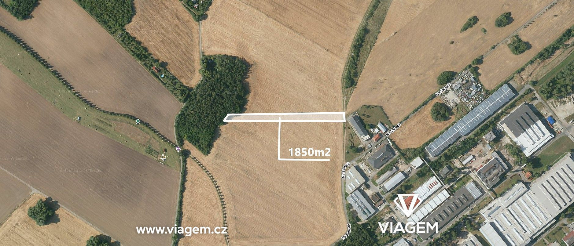 Prodej pole 1 849 m²