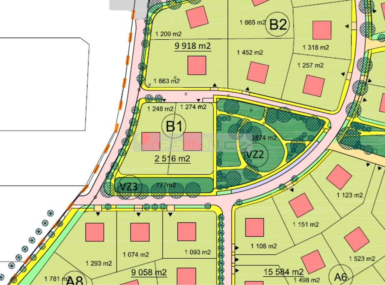 Prodej stavebního pozemku 1 249 m² – fotografie 2