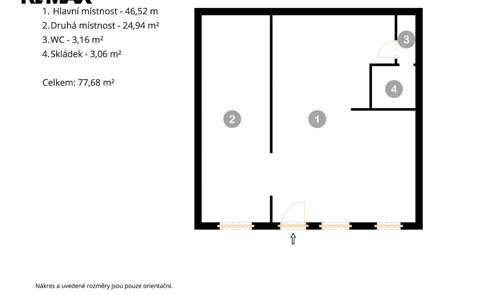 Pronájem obchodních prostor 78 m², Hostinné – náhled fotky 6