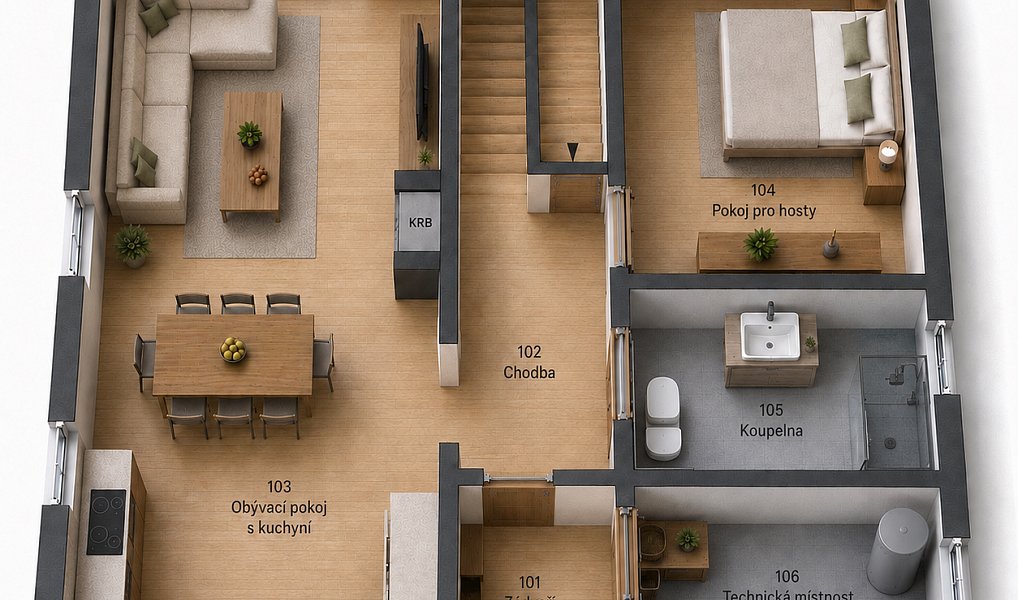 Prodej domu 161 m² s pozemkem 770 m², Dašice – náhled fotky 15