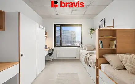 Pronájem bytu 1+kk 24 m², Dornych, Brno - Trnitá
