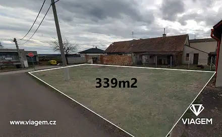 Prodej stavebního pozemku 339 m², Dětenice, okres Jičín