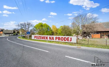 Prodej stavebního pozemku 893 m², Vrbatův Kostelec - Louka, okres Chrudim