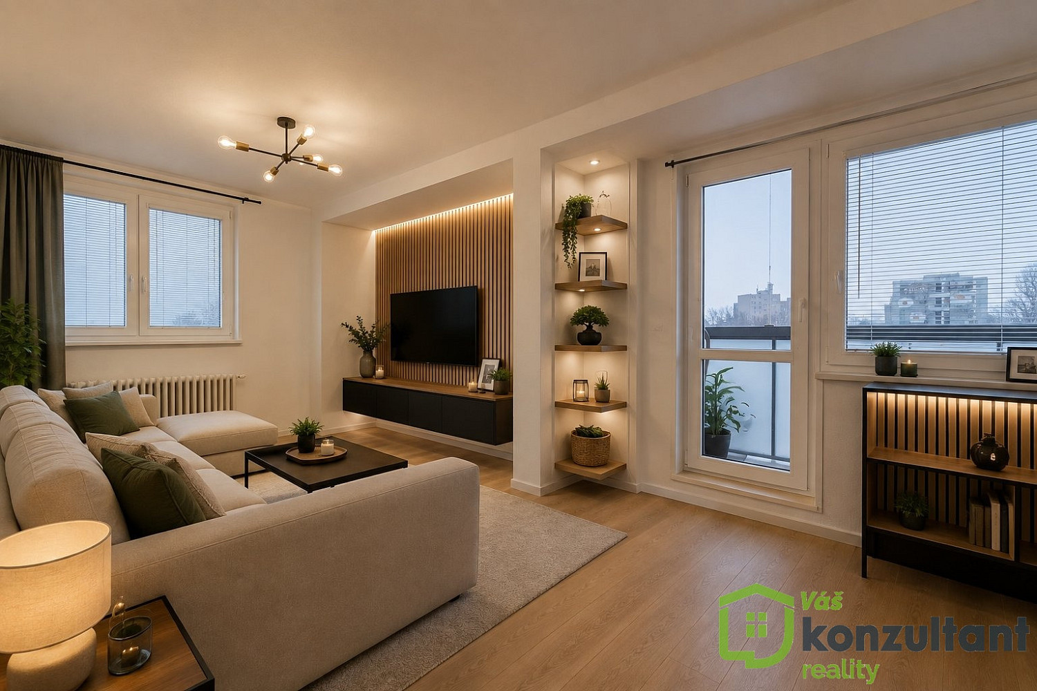 Prodej bytu 2+1 61 m²