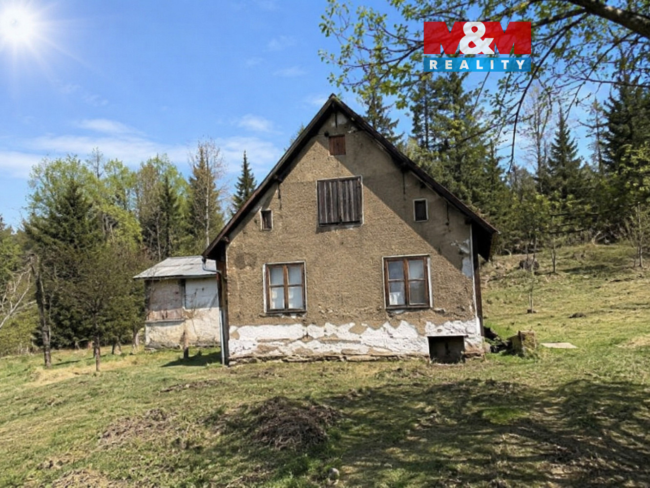 Prodej chaty/chalupy 163 m² s pozemkem 8 110 m², Zásada