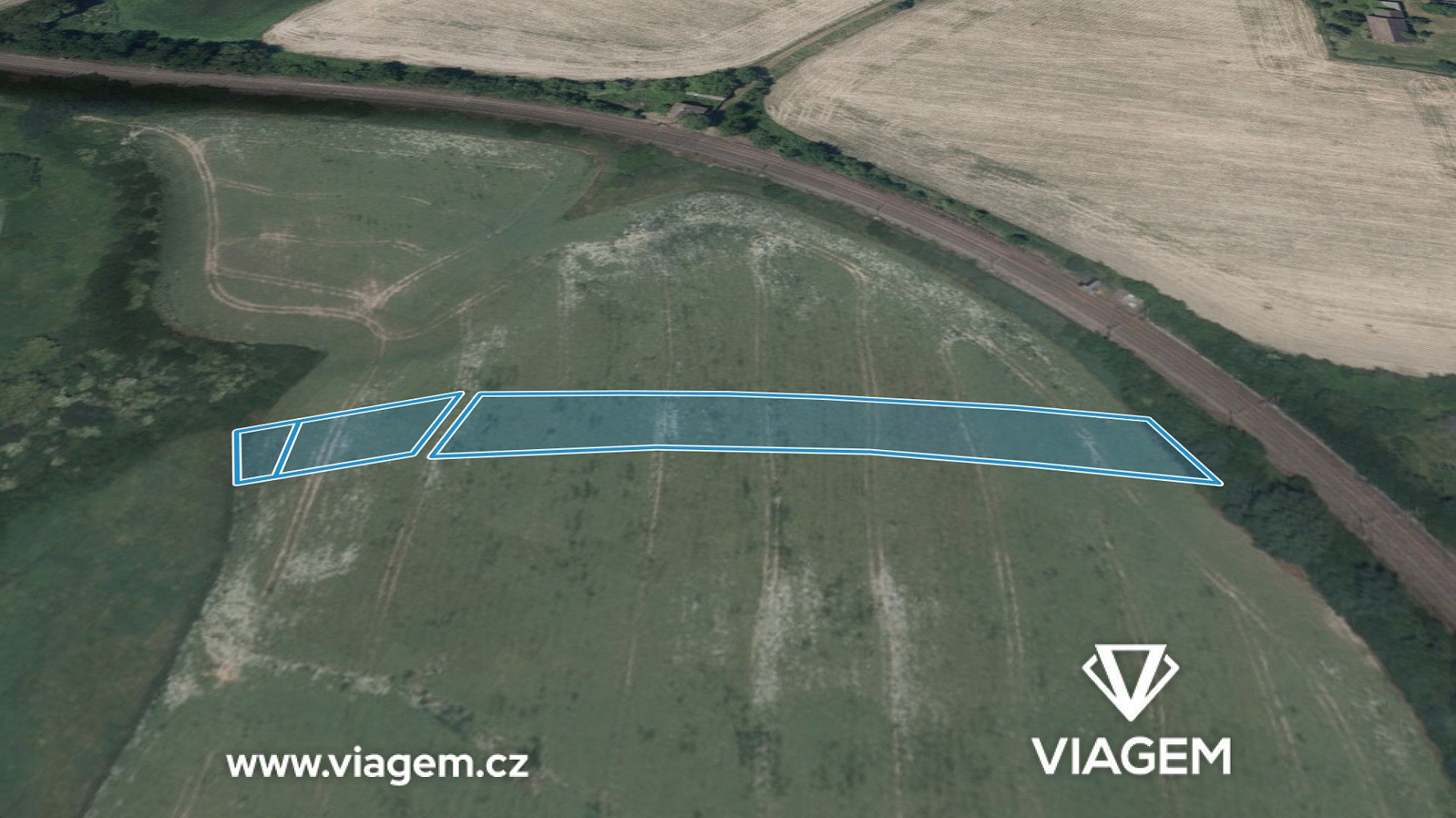 Prodej pole 1 124 m² – fotografie 2