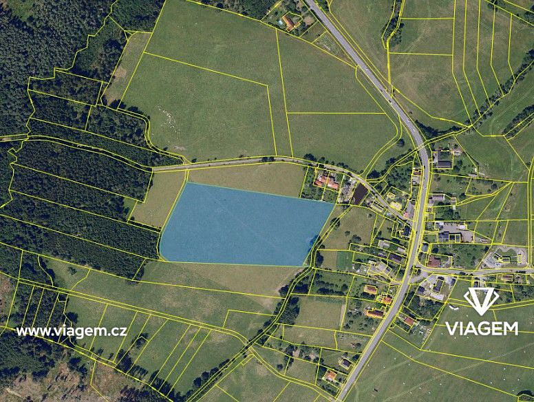 Prodej pole 28 806 m² - Näkymä 2