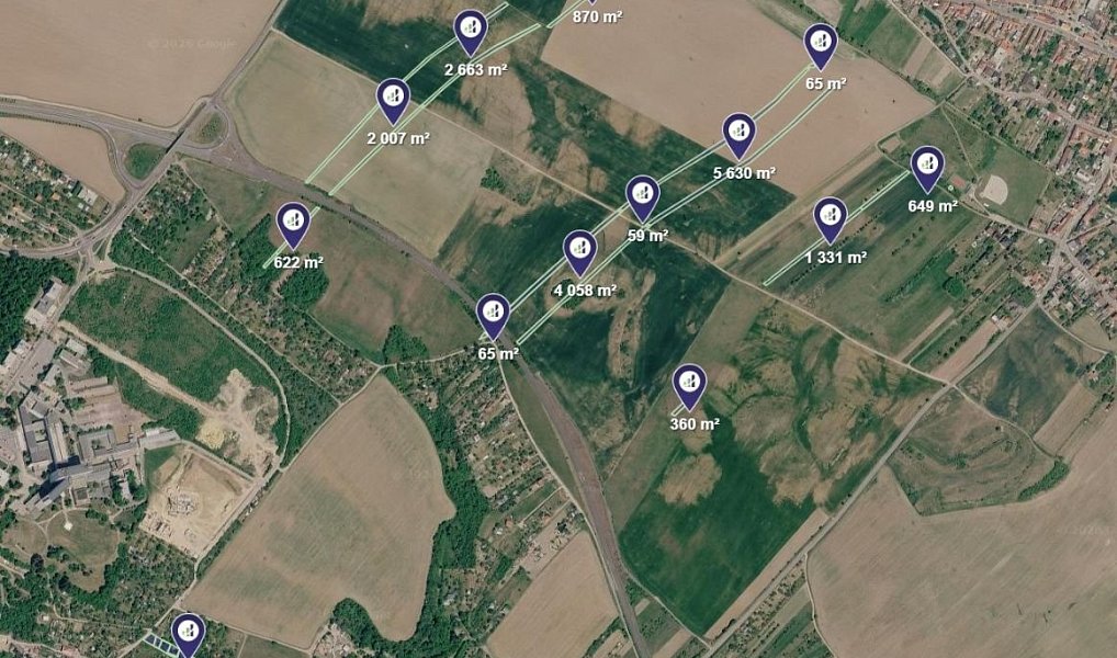 Prodej pole 68 811 m², Kuchařovice – náhled fotky 4