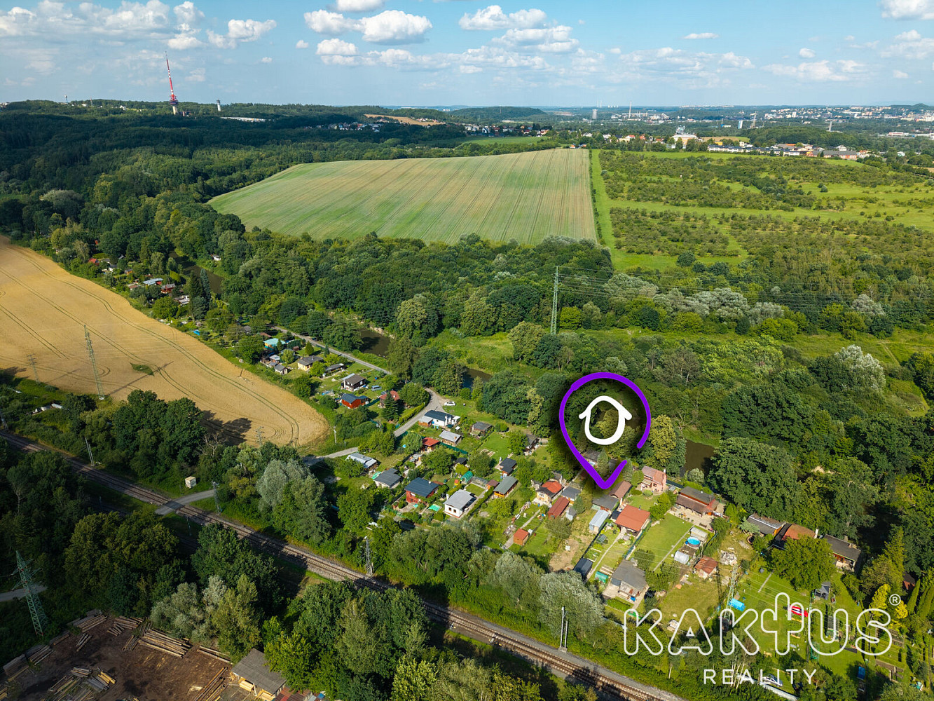 Prodej zahrady 610 m² – fotografie 2