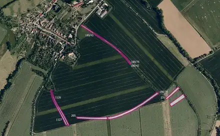 Prodej pole 7 170 m², Kroměříž - Zlámanka
