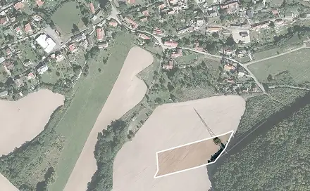 Prodej pole 5 383 m², Hvozdnice, okres Praha-západ