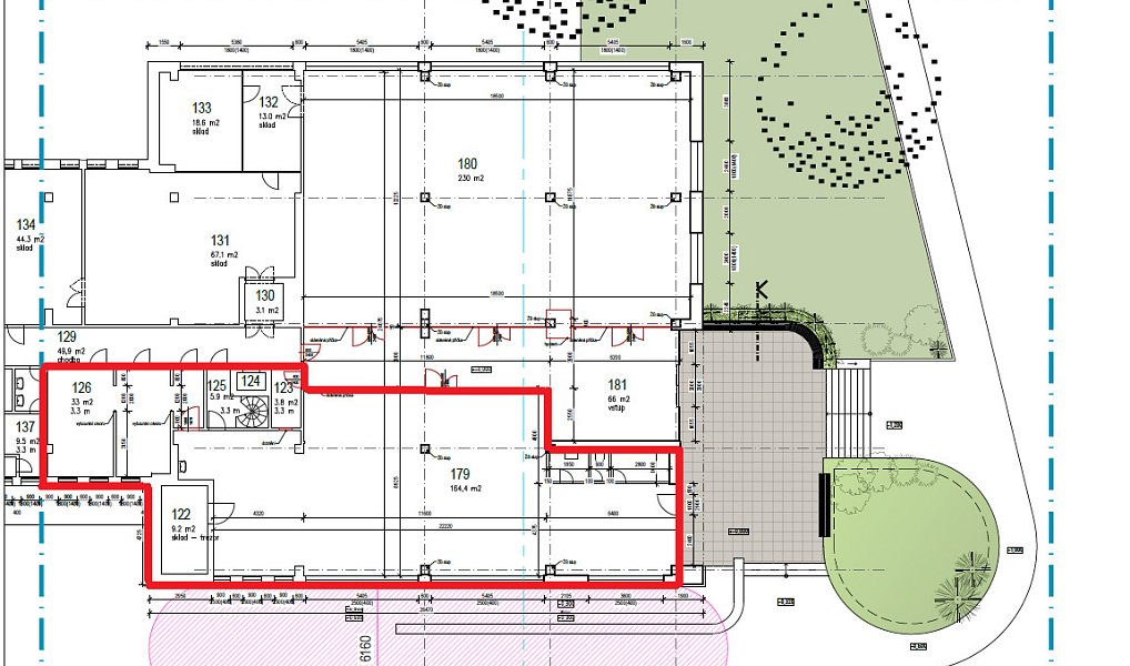 Pronájem obchodních prostor 214 m², Pelhřimov – náhled fotky 4