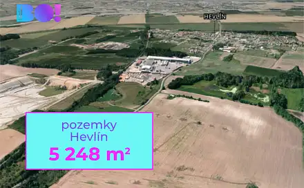 Prodej pole 5 248 m², Hevlín, okres Znojmo