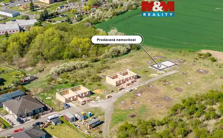 Prodej stavebního pozemku 840 m², Hrušovany, okres Chomutov
