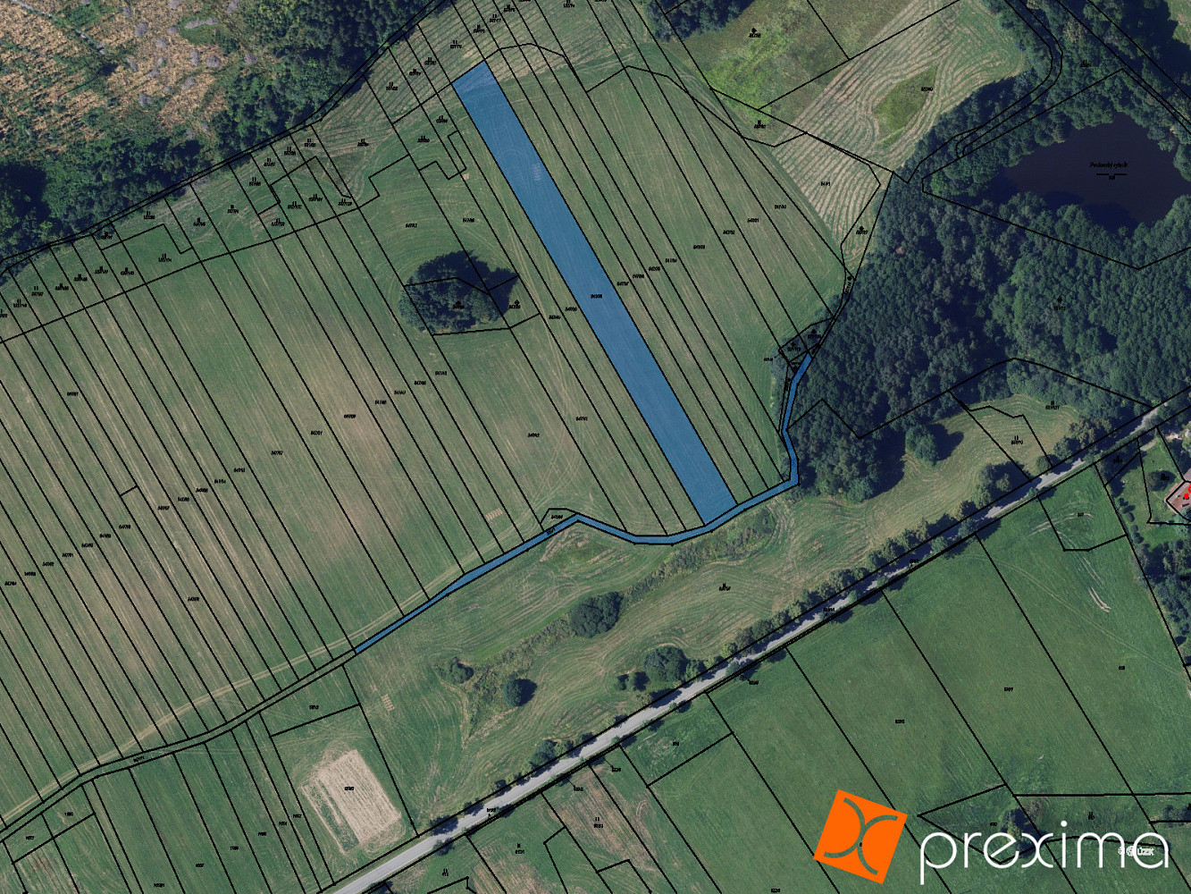 Prodej pole 1 874 m²