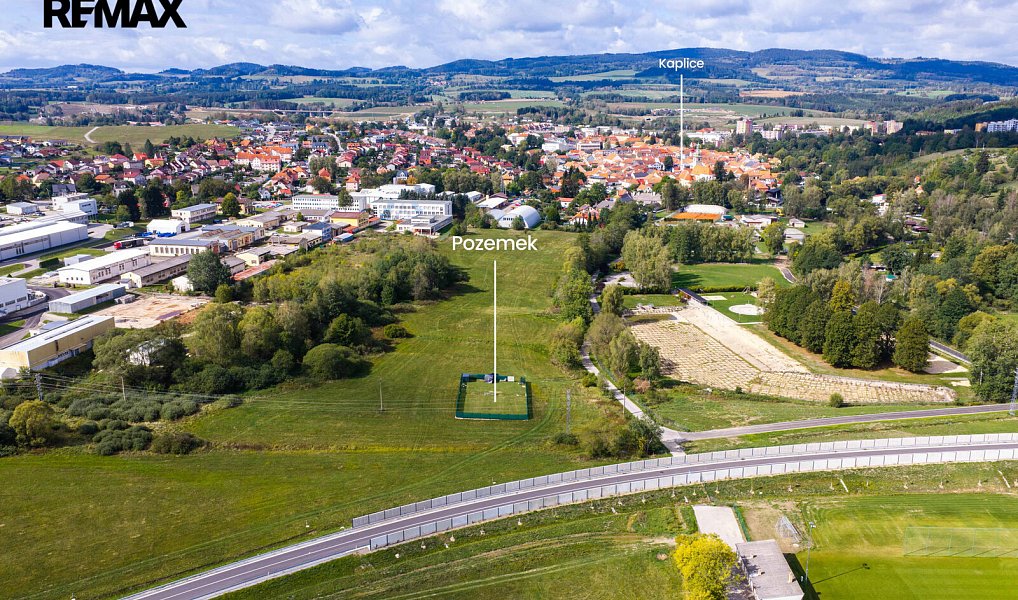 Prodej pozemku, 780 m², Český Krumlov, Kaplice