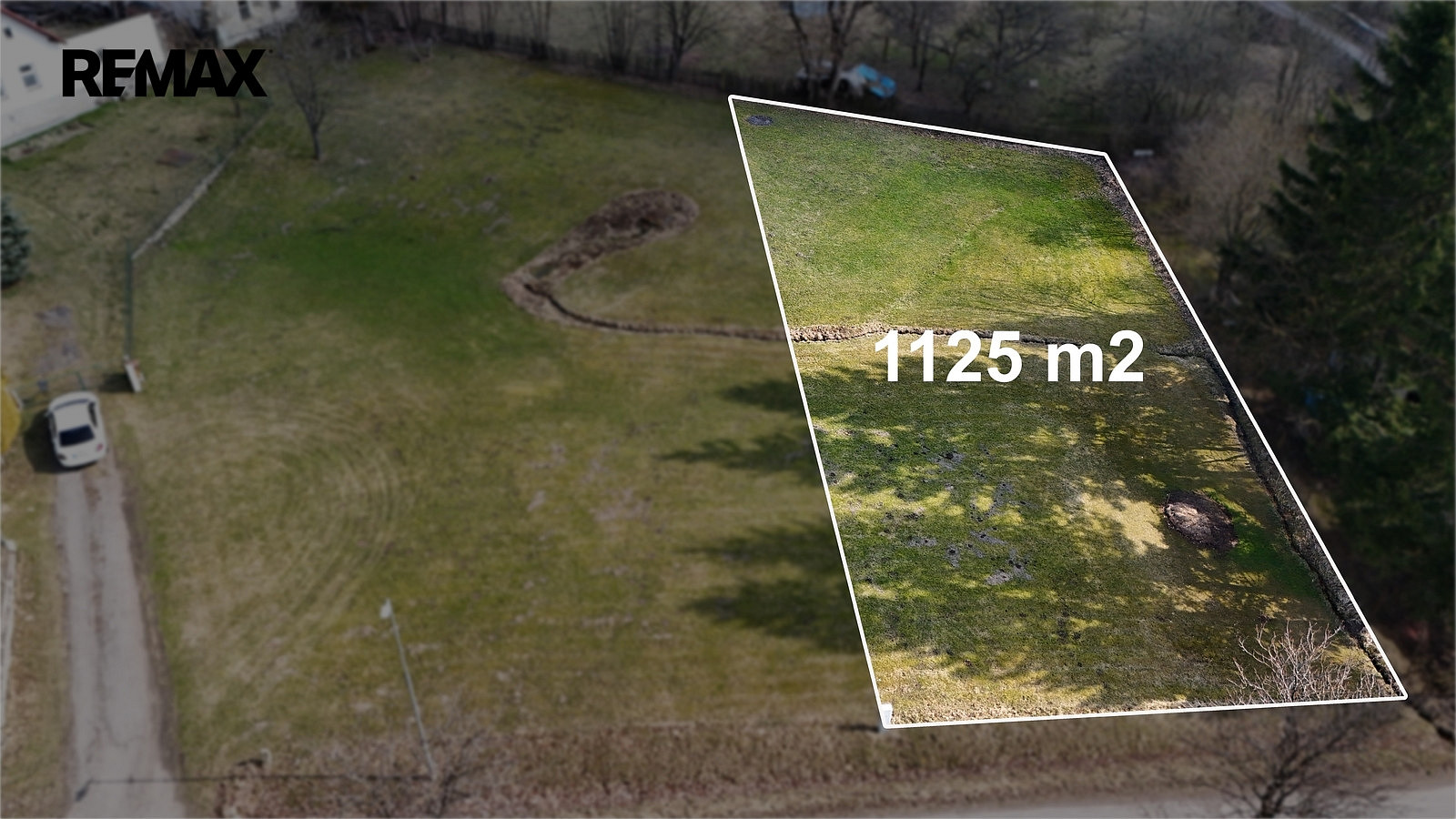 Prodej stavebního pozemku 1 125 m²