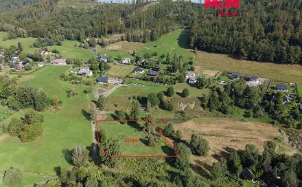 Prodej stavebního pozemku 5 219 m², Karlovice, okres Bruntál