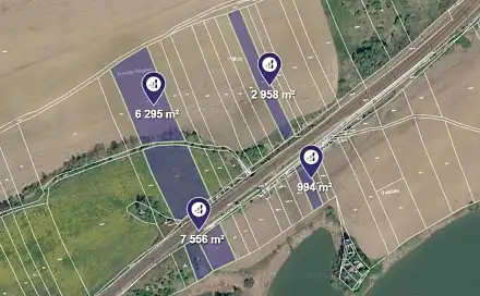 Prodej pole 4 451 m², Mýto, okres Rokycany