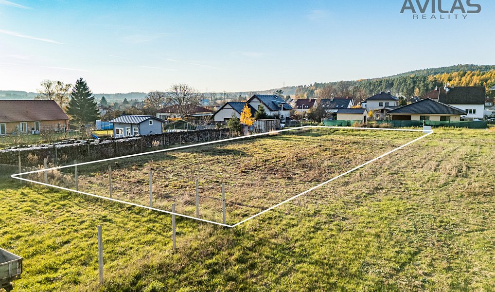 Prodej stavebního pozemku 1 294 m², Trhový Štěpánov – náhled fotky 2