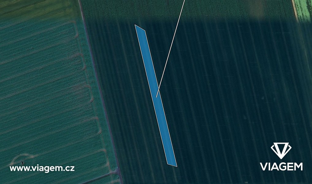 Prodej pole 388 m², Kojetín – náhled fotky 2