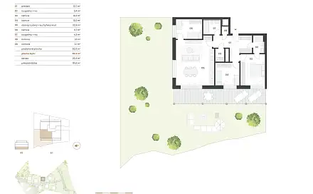 Prodej bytu 4+kk 97 m², Praha 10 - Uhříněves
