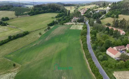 Prodej stavebního pozemku 21 422 m², Nečín - Žebrák, okres Příbram