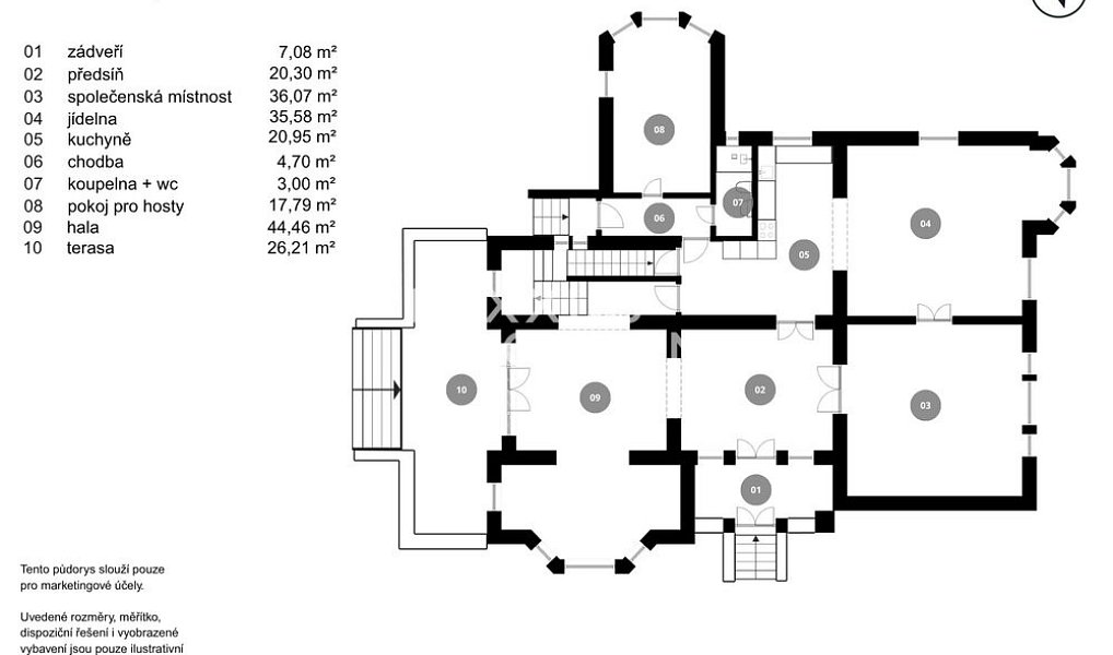 Prodej domu 382 m² s pozemkem 8 500 m², Brandýs nad Labem-Stará Boleslav – náhled fotky 19